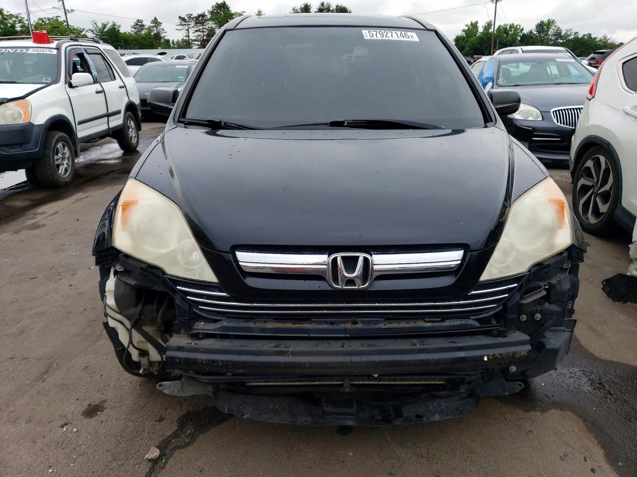 2007 Honda Cr-v Ex Black vin: JHLRE48577C084670