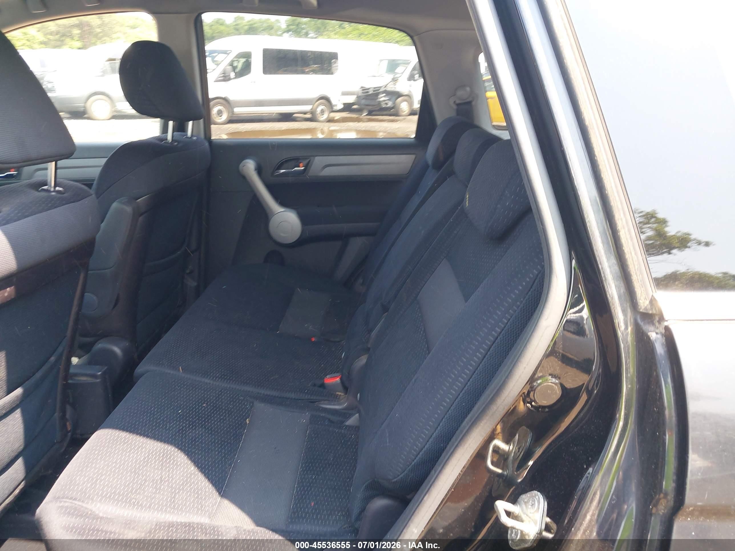 2007 Honda Cr-v Ex Black vin: JHLRE48577C109728