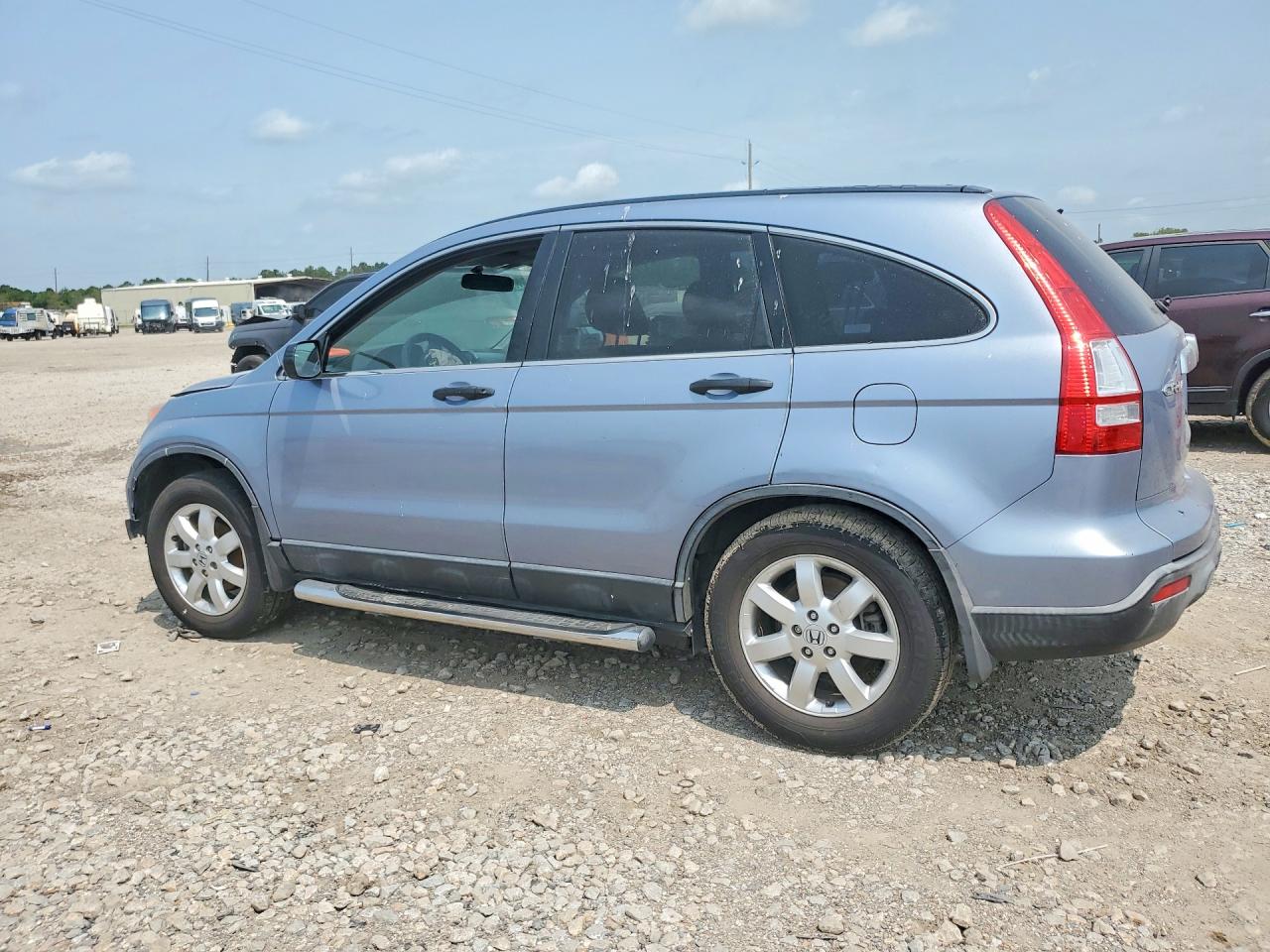 2007 Honda Cr -v Синий vin: JHLRE48577C111513