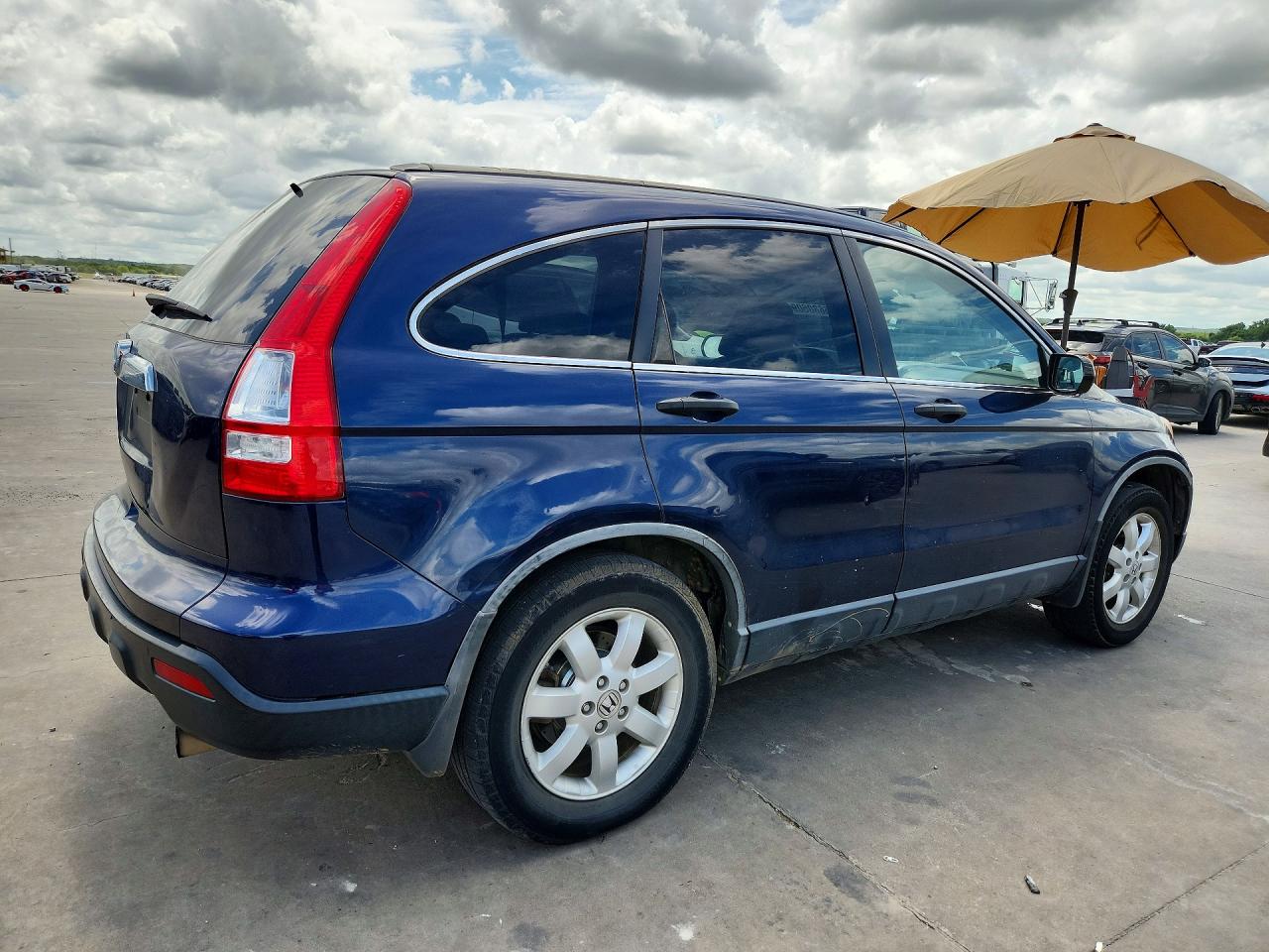 2008 Honda Cr-v Ex Blue vin: JHLRE48578C004804