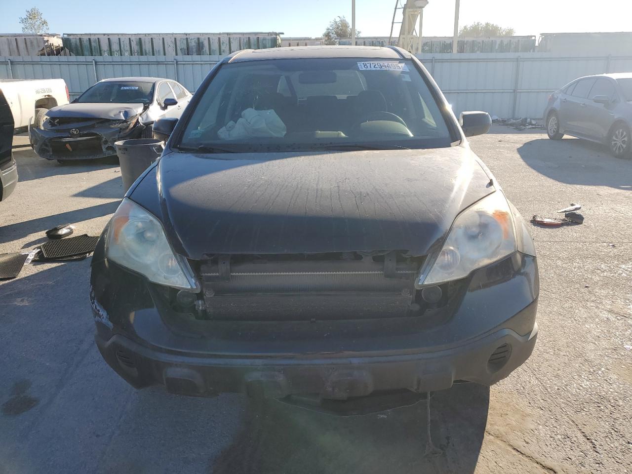 2008 Honda Cr-v Ex Black vin: JHLRE48578C008092