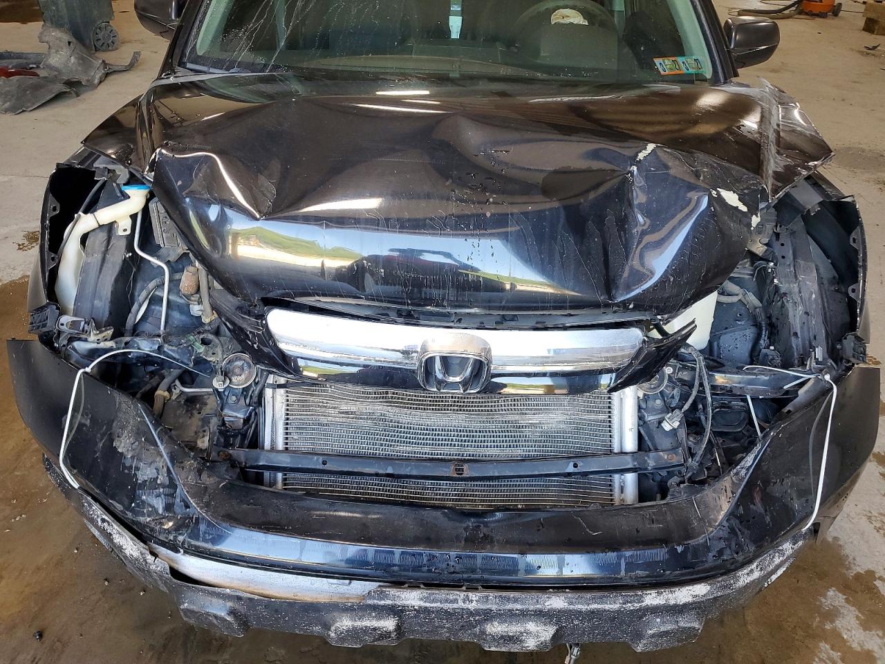 2008 Honda Cr-v Ex Black vin: JHLRE48578C028293
