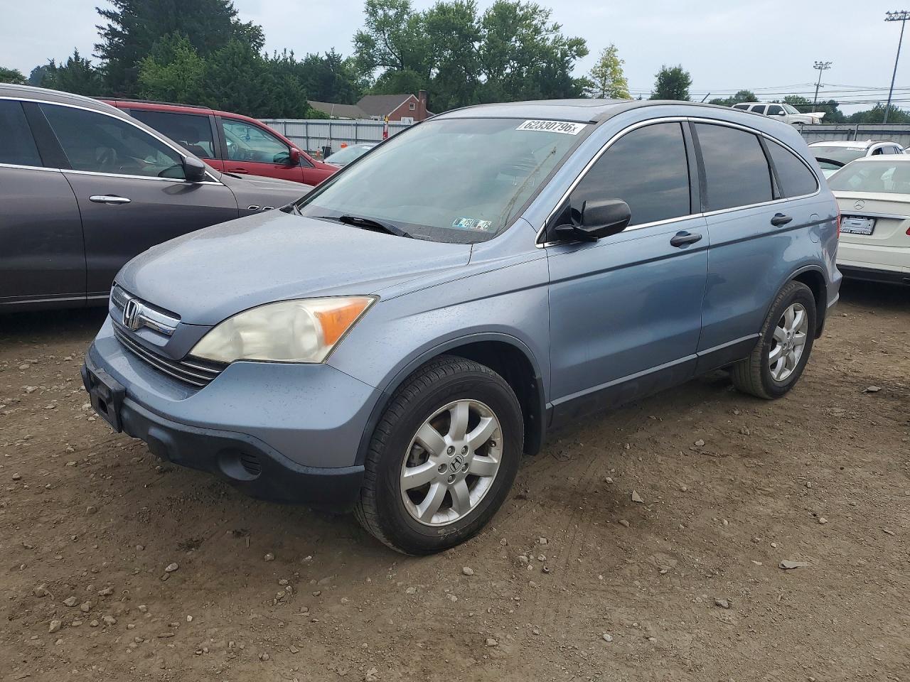 2008 Honda Cr-v Ex Синий vin: JHLRE48578C030853