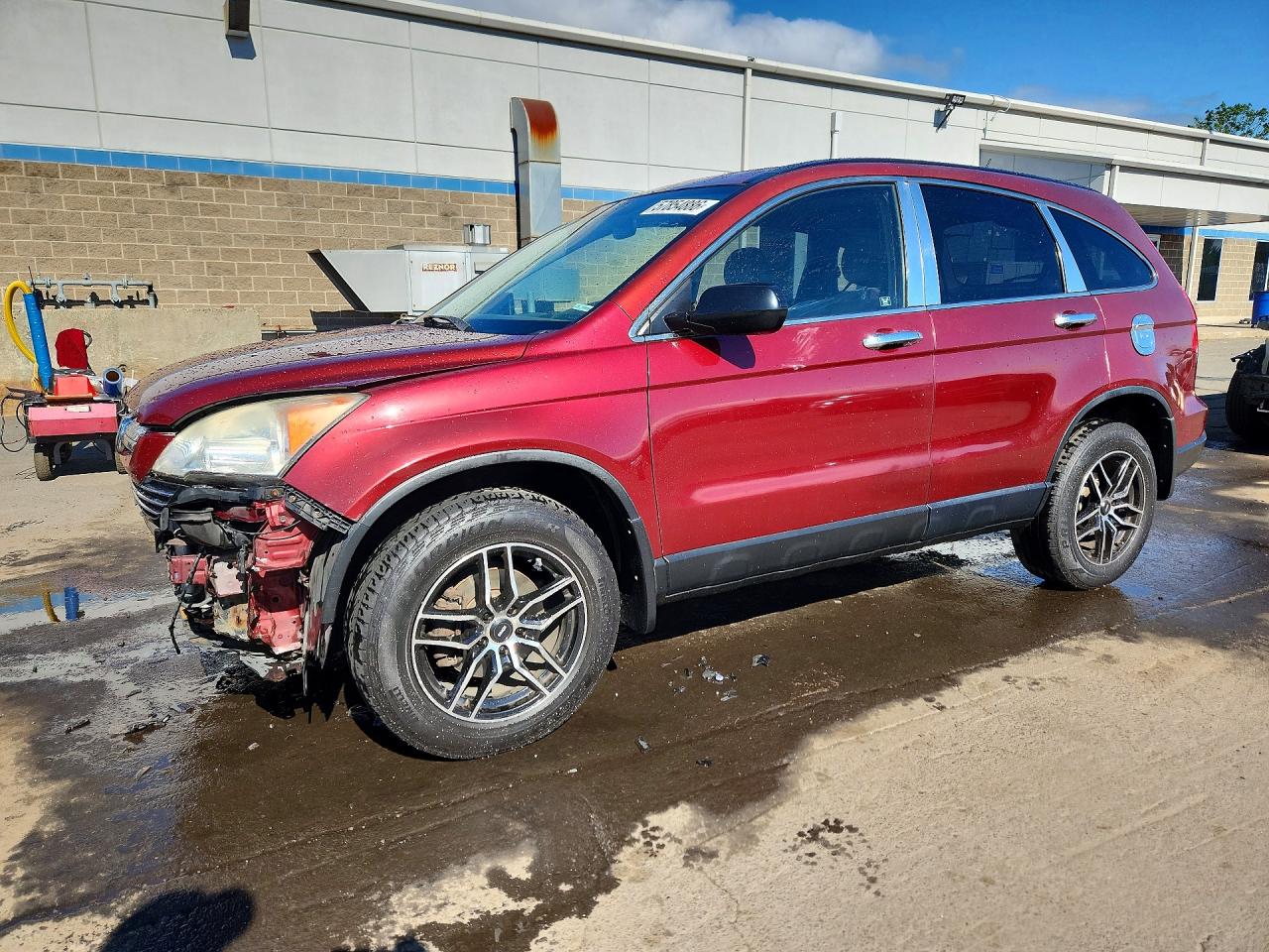 2008 Honda Cr-v Ex Бордовый vin: JHLRE48578C032201