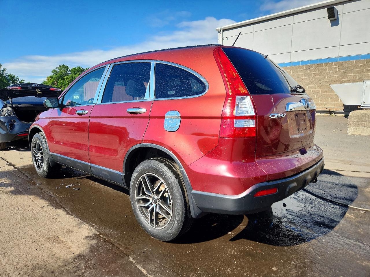 2008 Honda Cr-v Ex Burgundy vin: JHLRE48578C032201