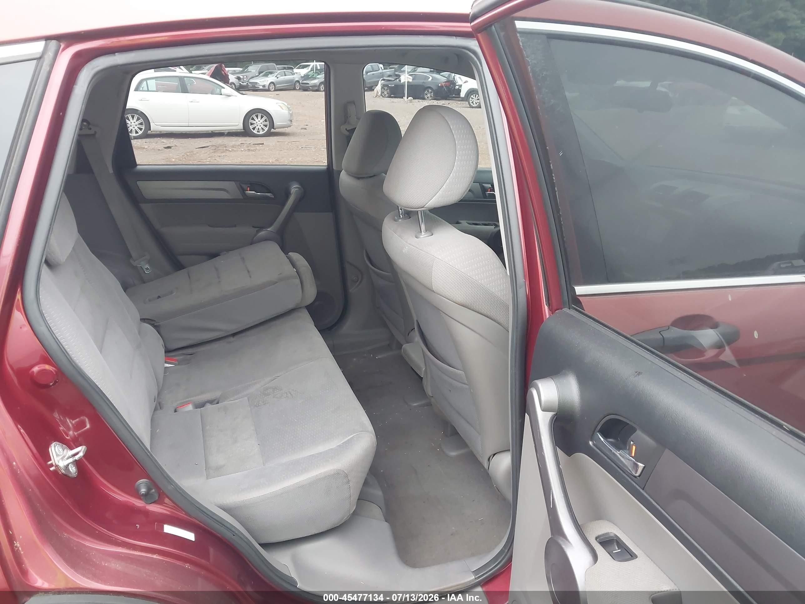 2008 Honda Cr-v Ex Red vin: JHLRE48578C045367