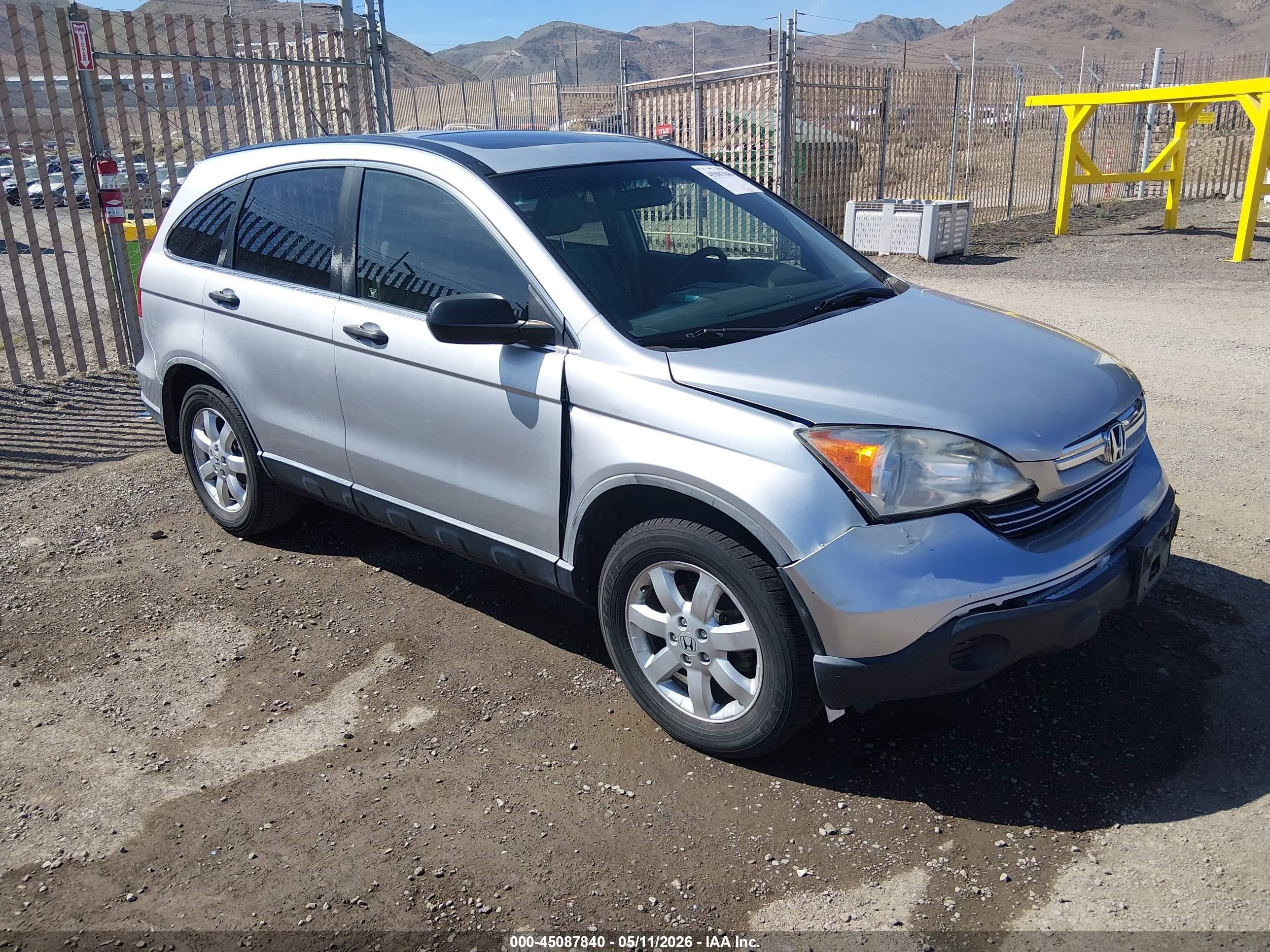 2009 Honda Cr-v Ex Silver vin: JHLRE48579C018557