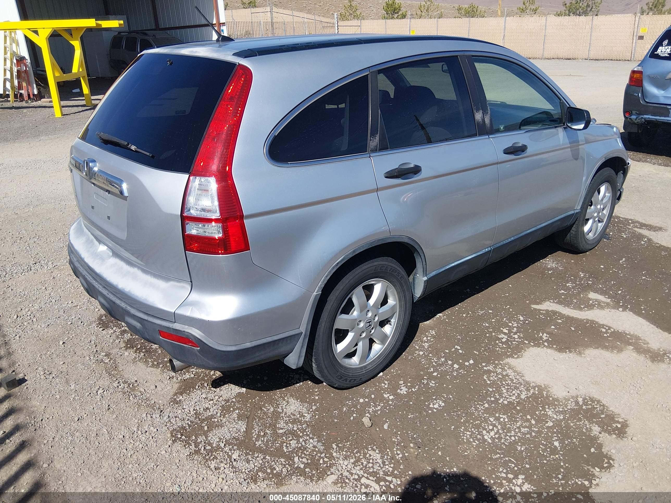 2009 Honda Cr-v Ex Silver vin: JHLRE48579C018557