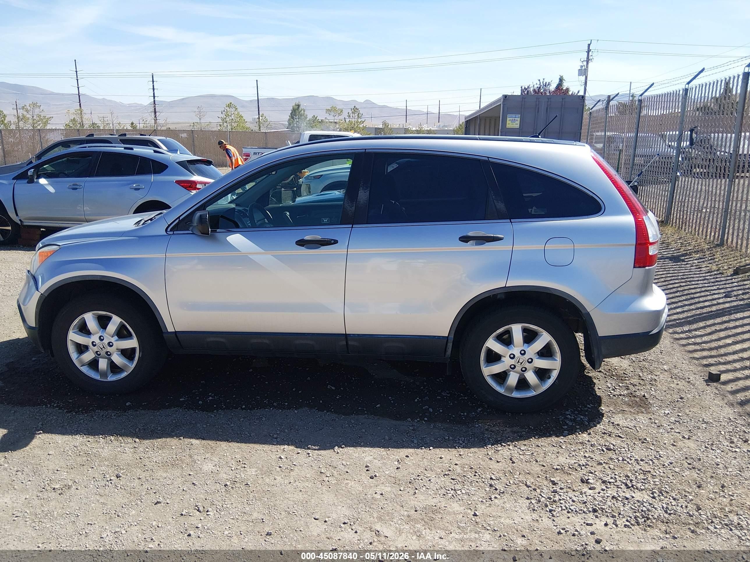 2009 Honda Cr-v Ex Silver vin: JHLRE48579C018557