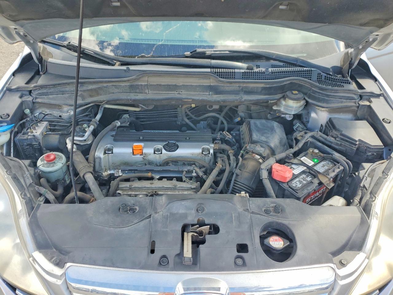 2009 Honda Cr-v Ex Silver vin: JHLRE48579C019367