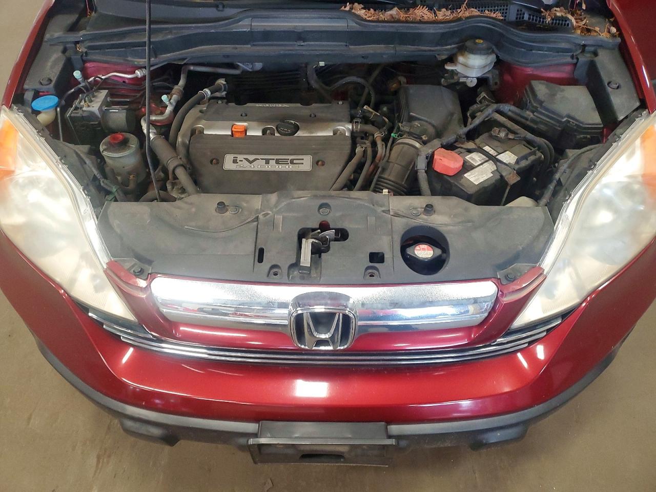 2007 Honda Cr-v Ex Red vin: JHLRE48587C019438