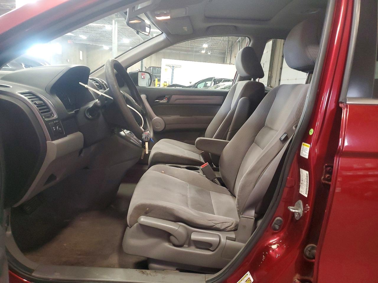 2007 Honda Cr-v Ex Red vin: JHLRE48587C019438