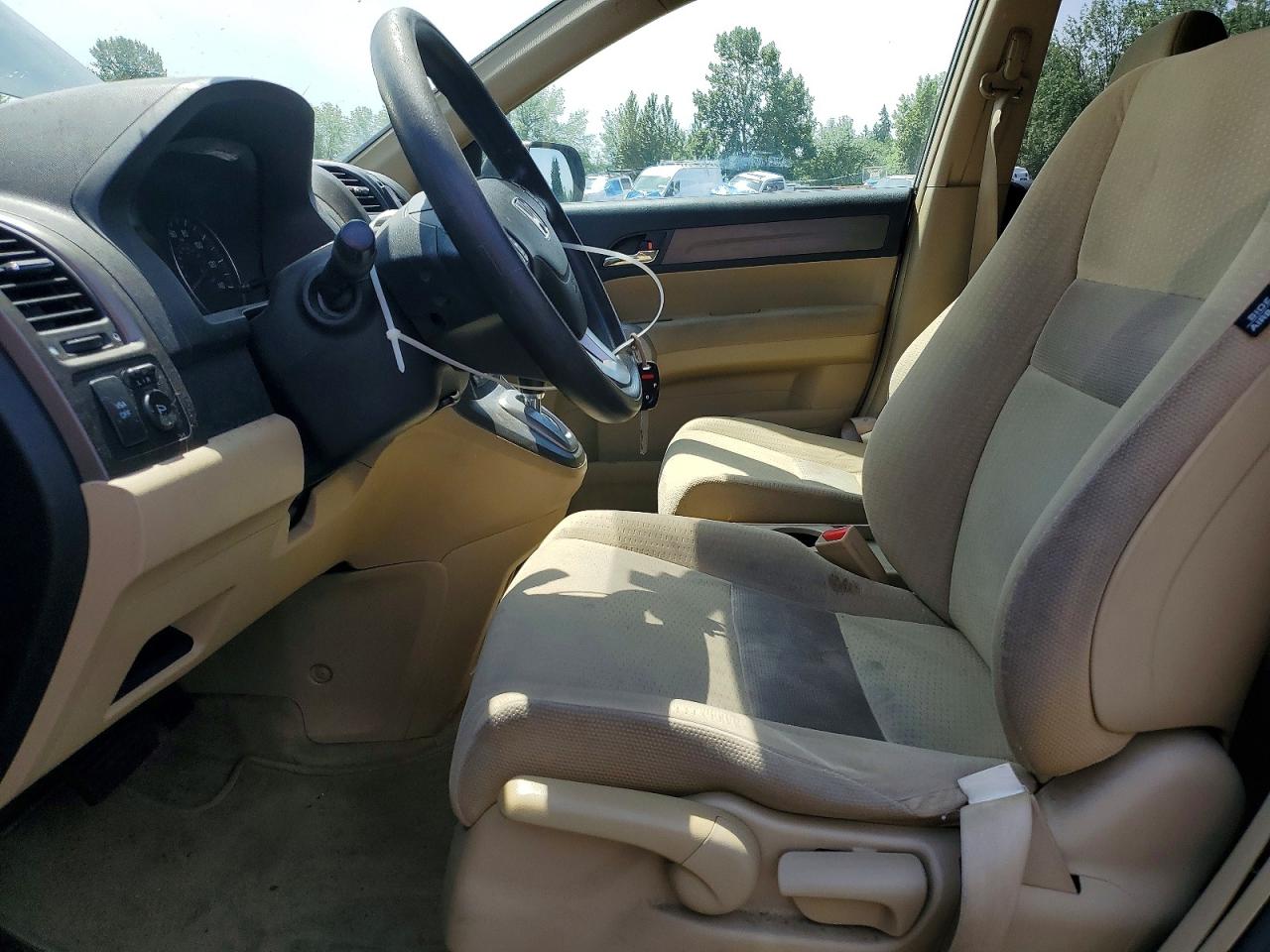 2007 Honda Cr-v Ex Green vin: JHLRE48587C047840