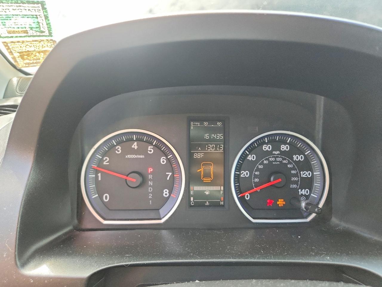 2007 Honda Cr-v Ex Black vin: JHLRE48587C052049