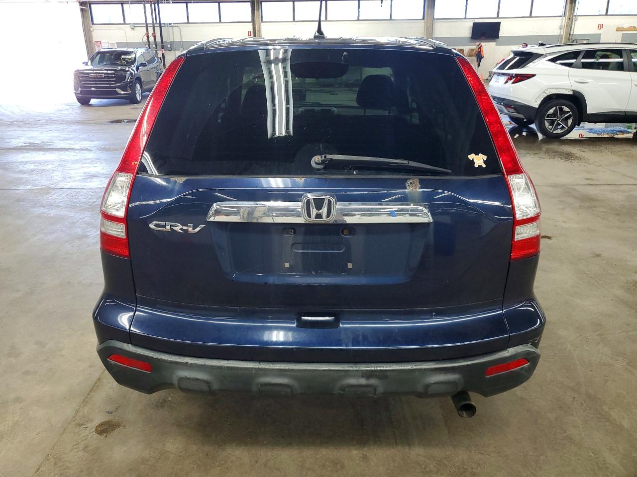 2007 Honda Cr-v Ex Blue vin: JHLRE48587C059423