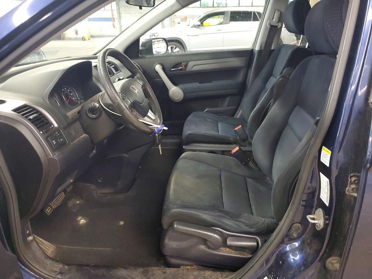 2007 Honda Cr-v Ex Blue vin: JHLRE48587C059423