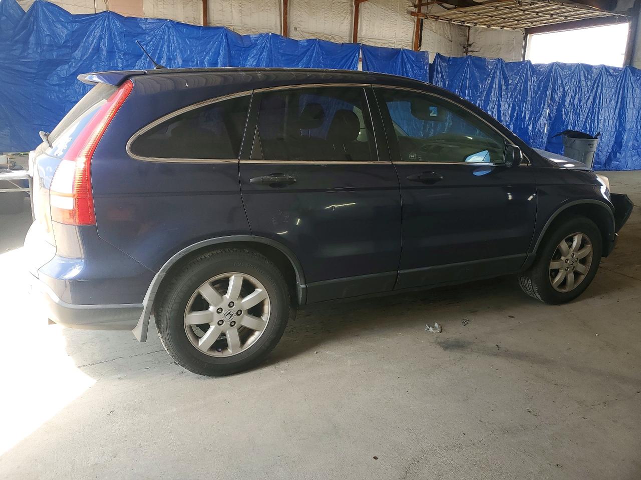 2007 Honda Cr-v Ex Blue vin: JHLRE48587C069241
