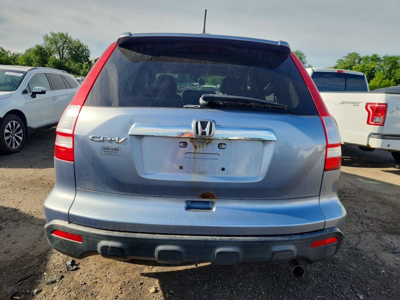 2007 Honda Cr-v Ex Turquoise vin: JHLRE48587C071782