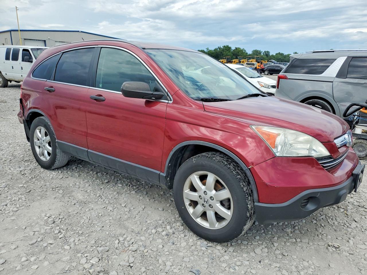 2007 Honda Cr-v Ex Красный vin: JHLRE48587C076061