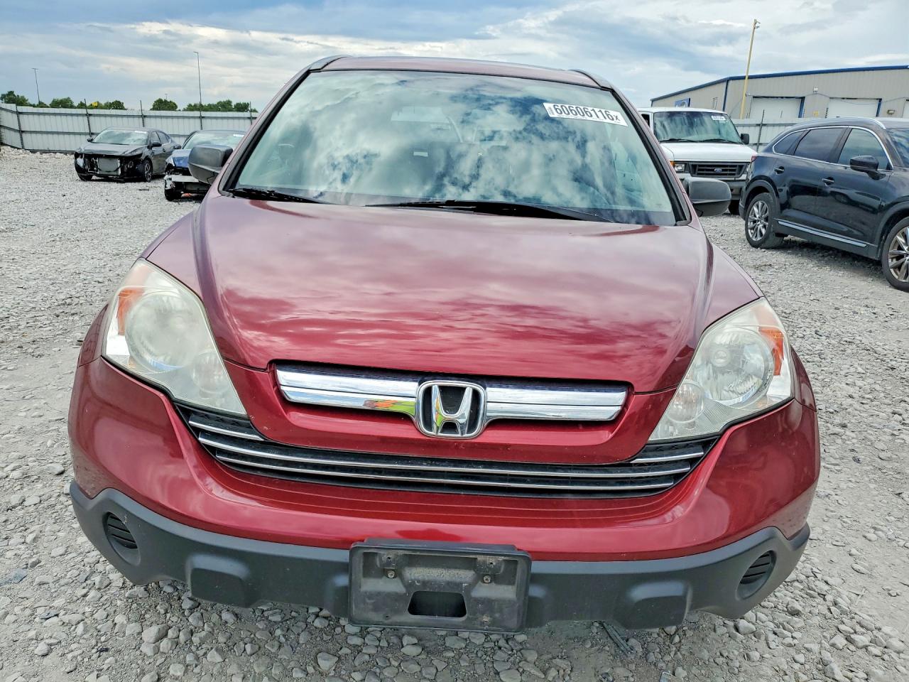 2007 Honda Cr-v Ex Красный vin: JHLRE48587C076061