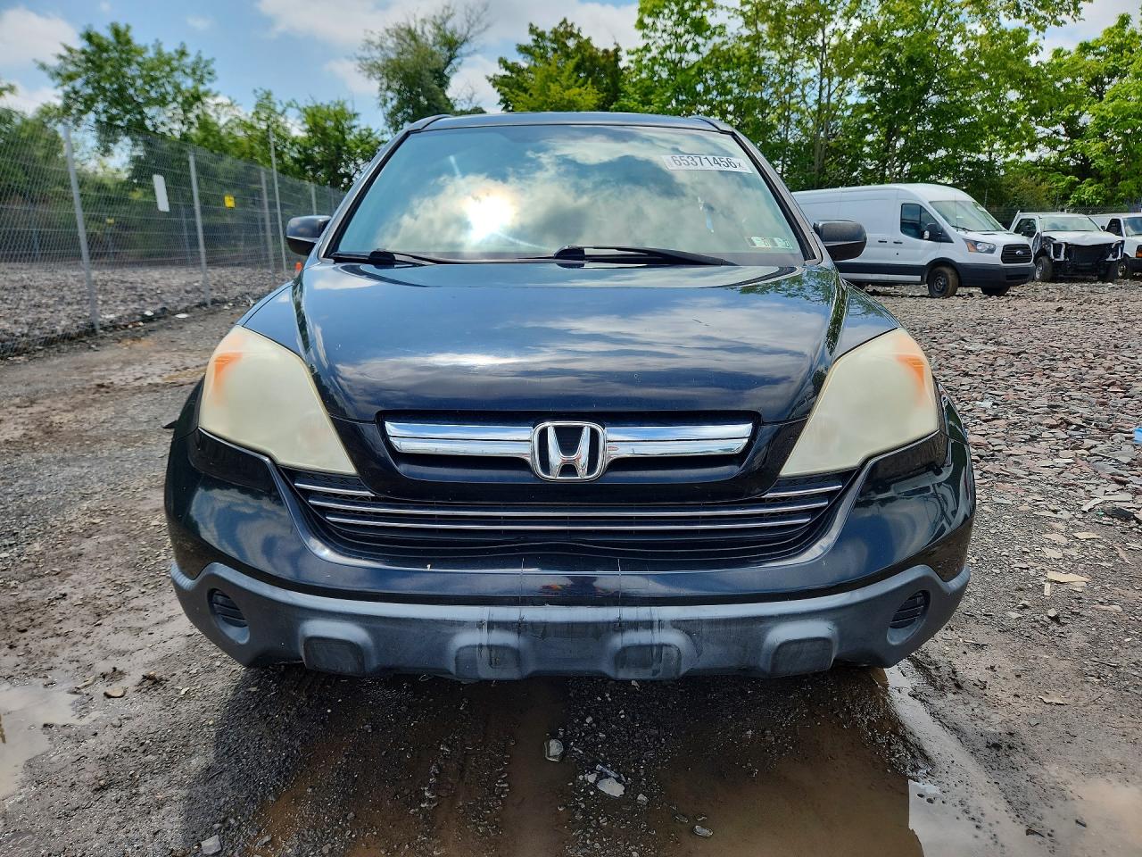 2007 Honda Cr-v Ex Black vin: JHLRE48587C100519