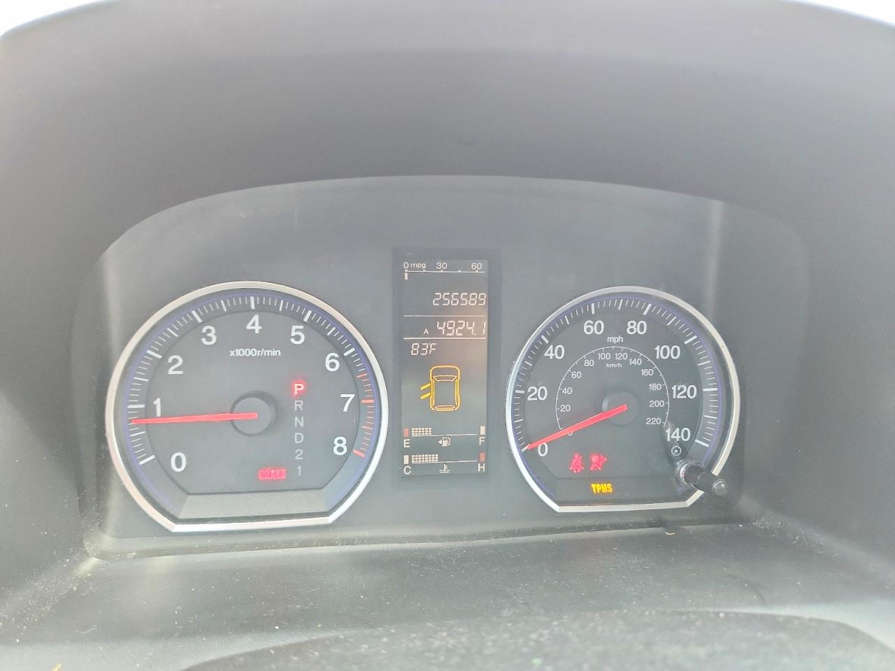 2007 Honda Cr-v Ex Black vin: JHLRE48587C100519