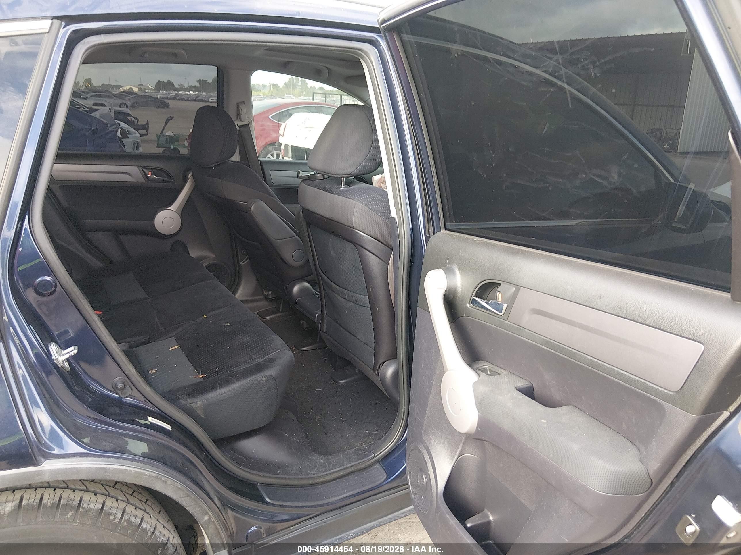 2007 Honda Cr-v Ex Blue vin: JHLRE48587C108894