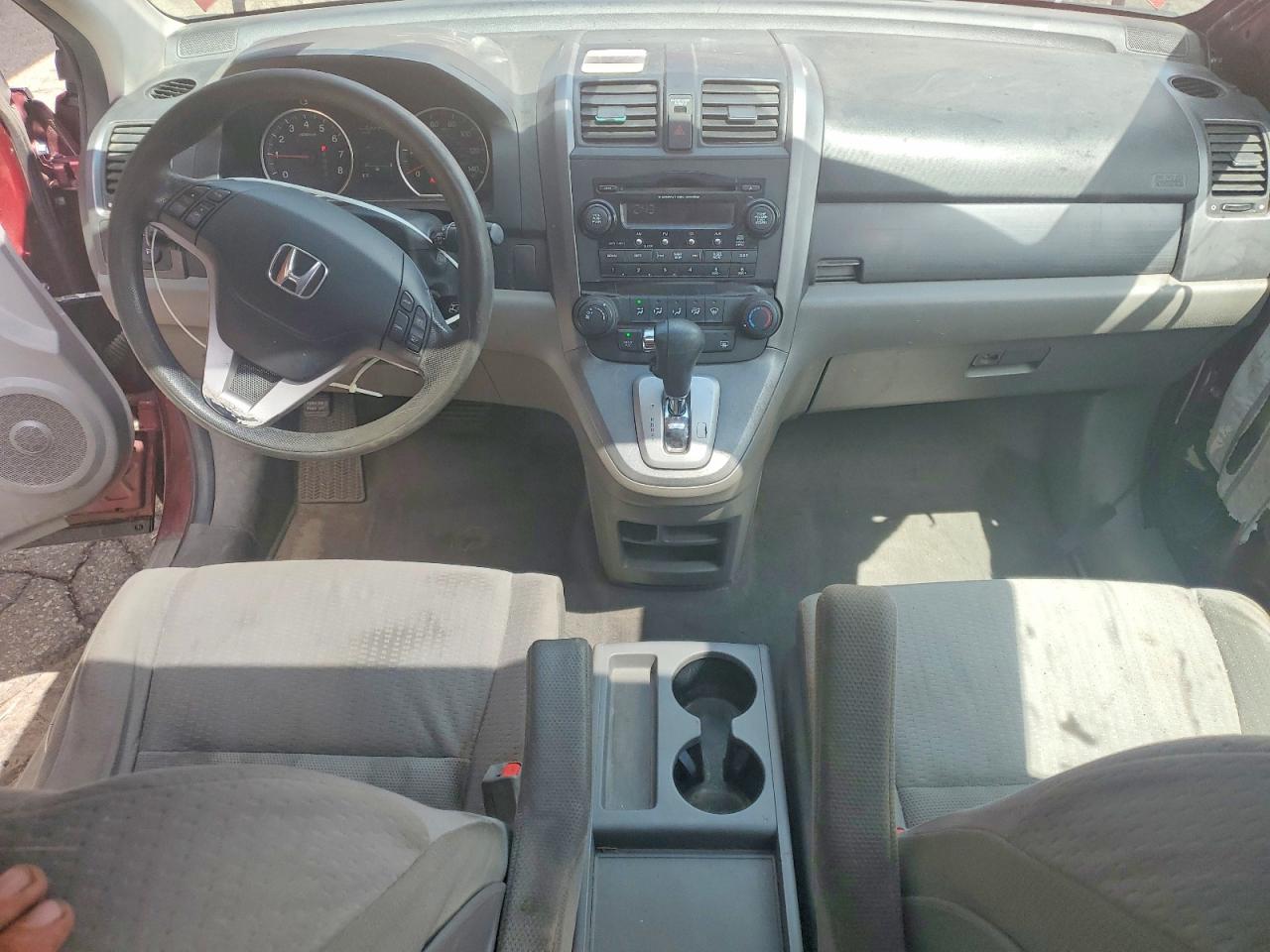 2007 Honda Cr-v Ex Maroon vin: JHLRE48587C110998