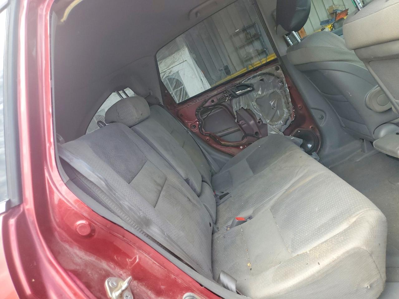 2007 Honda Cr-v Ex Maroon vin: JHLRE48587C110998