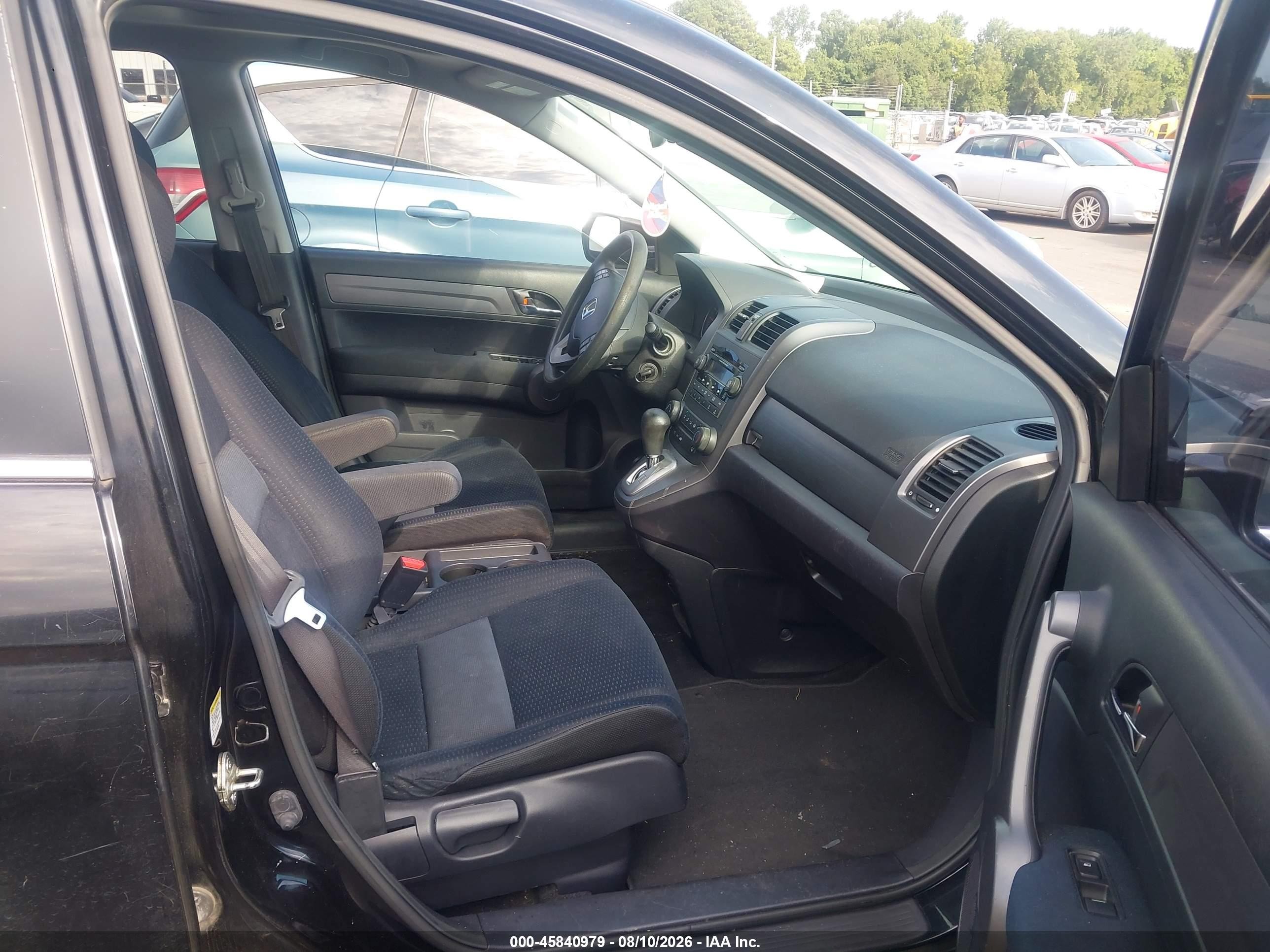 2008 Honda Cr-v Ex Black vin: JHLRE48588C001006