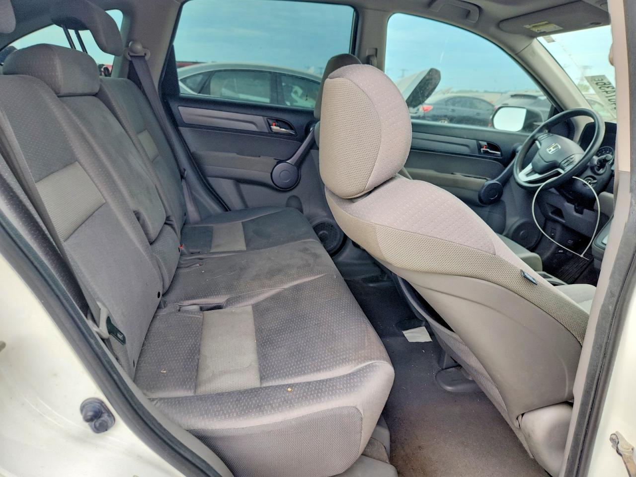 2008 Honda Cr-v Ex White vin: JHLRE48588C005749