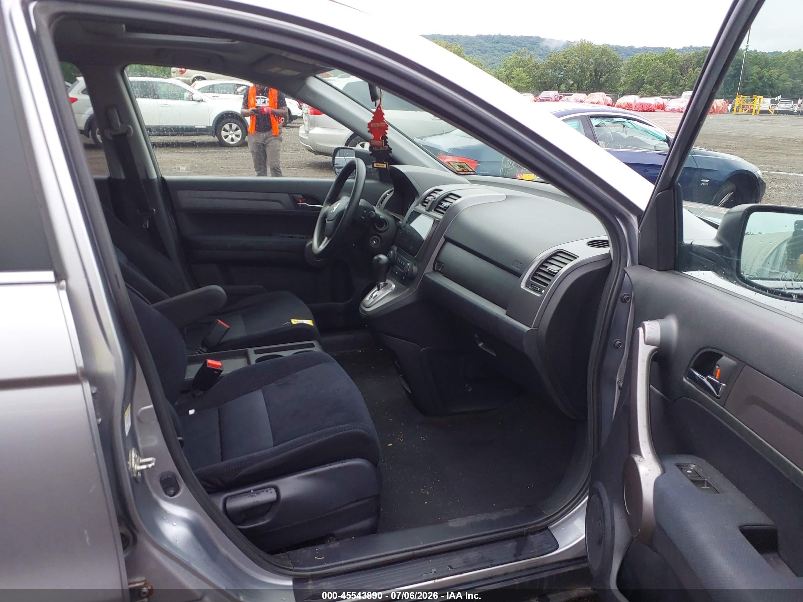 2008 Honda Cr-v Ex Silver vin: JHLRE48588C072352