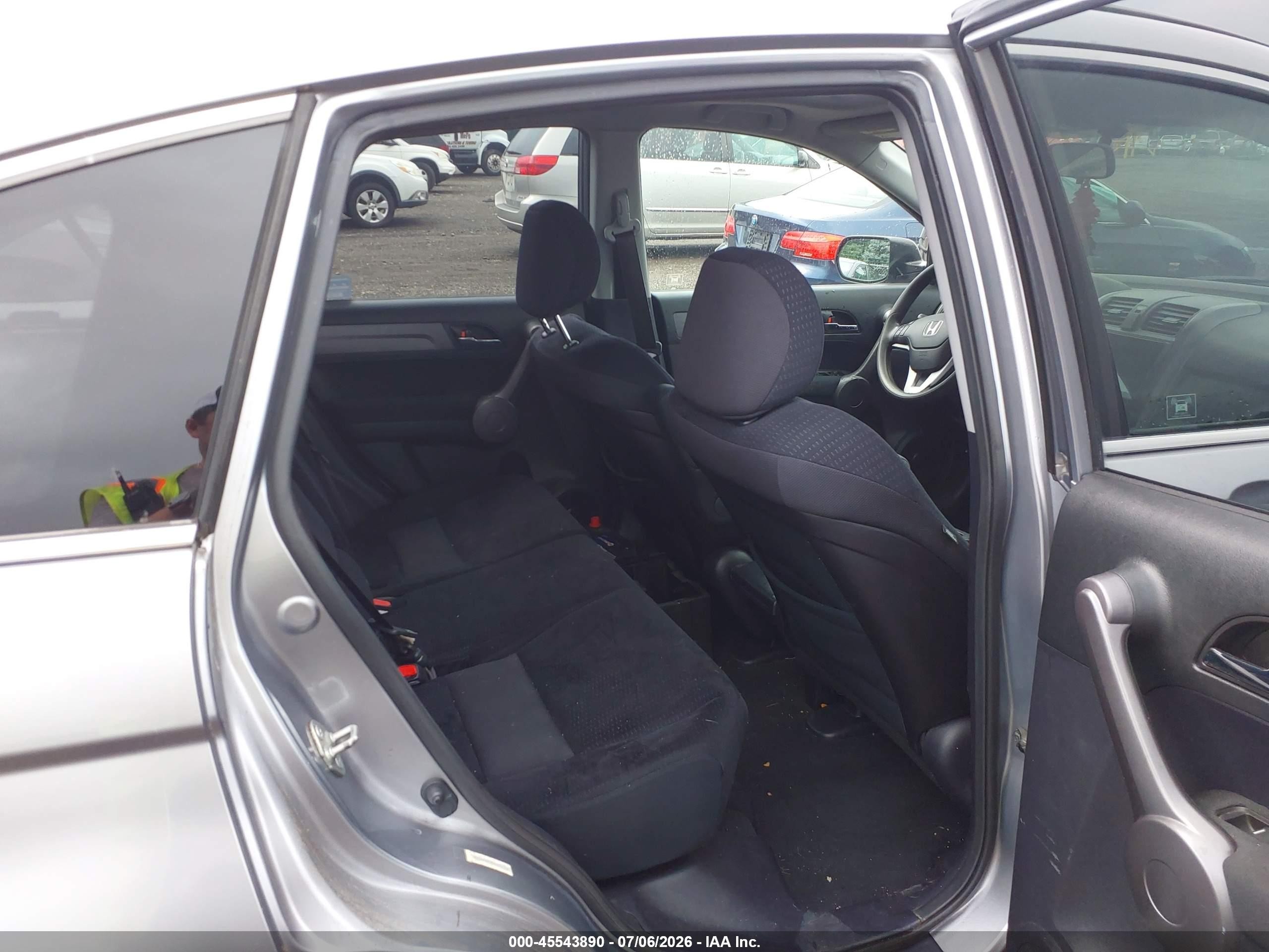 2008 Honda Cr-v Ex Silver vin: JHLRE48588C072352