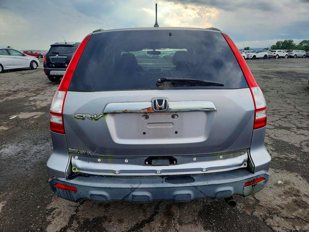 2008 Honda Cr-v Ex Silver vin: JHLRE48588C081388