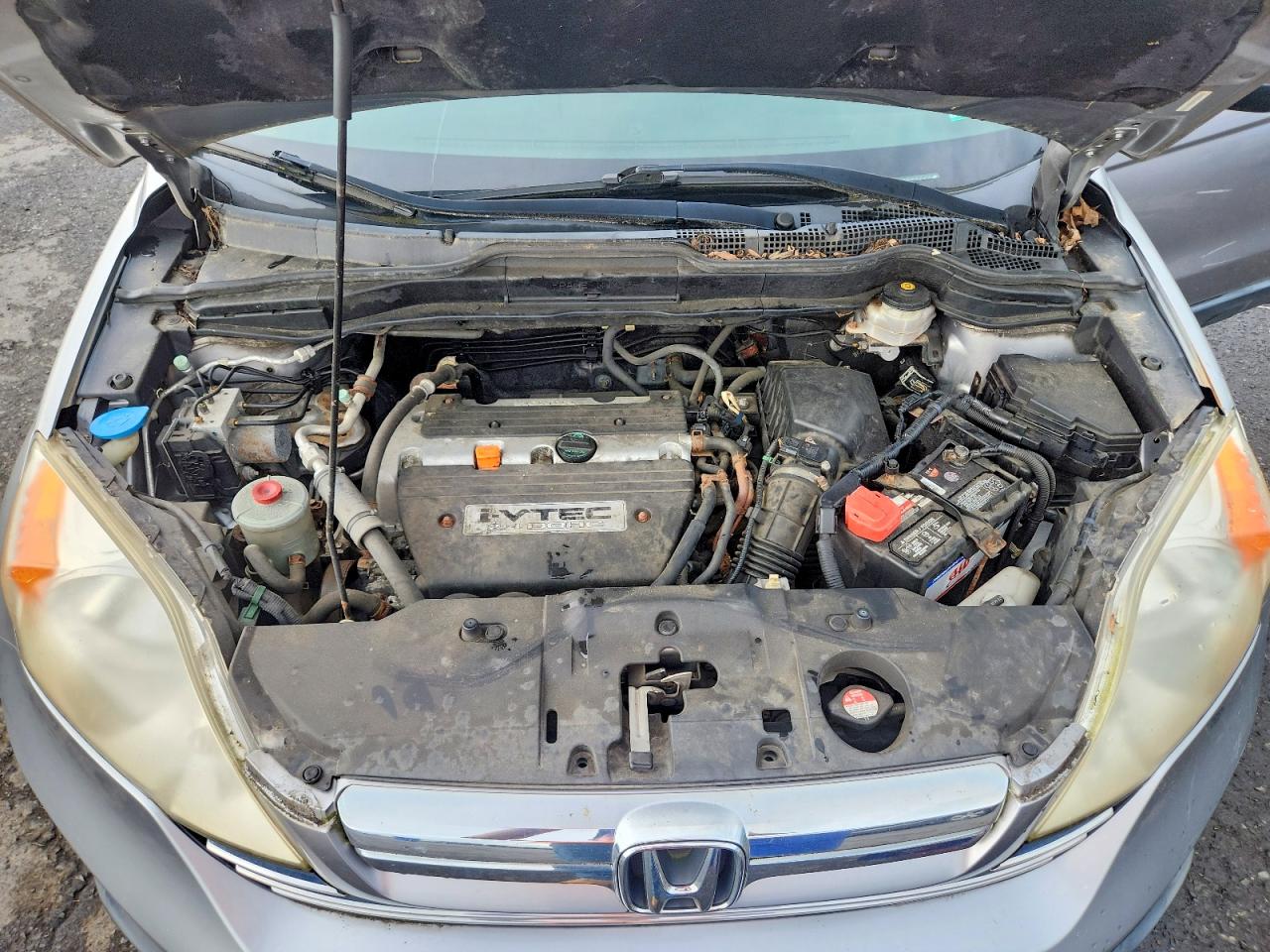2008 Honda Cr-v Ex Silver vin: JHLRE48588C081388