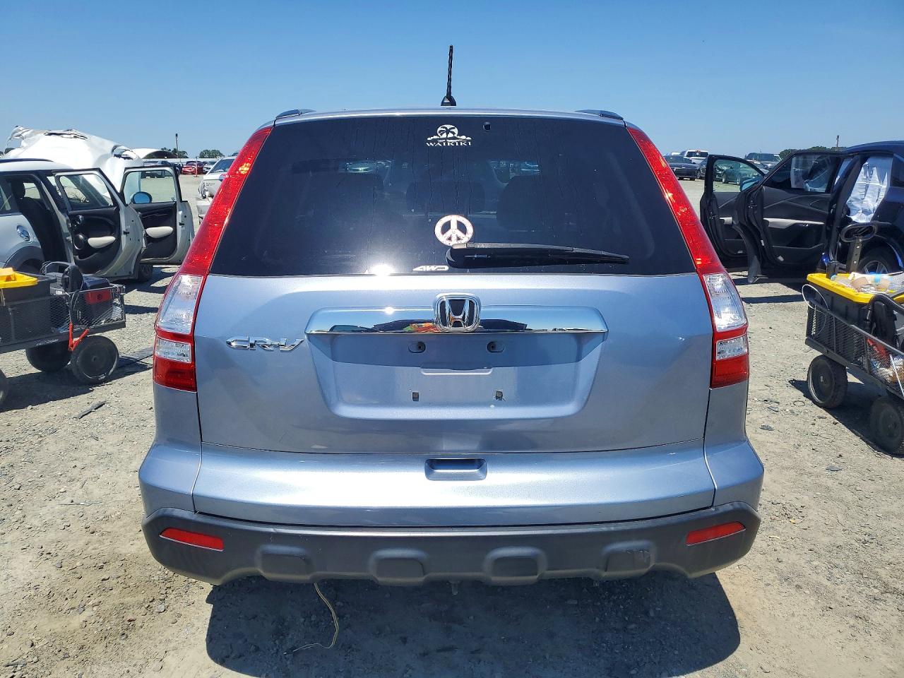 2009 Honda Cr-v Ex Синий vin: JHLRE48589C008779