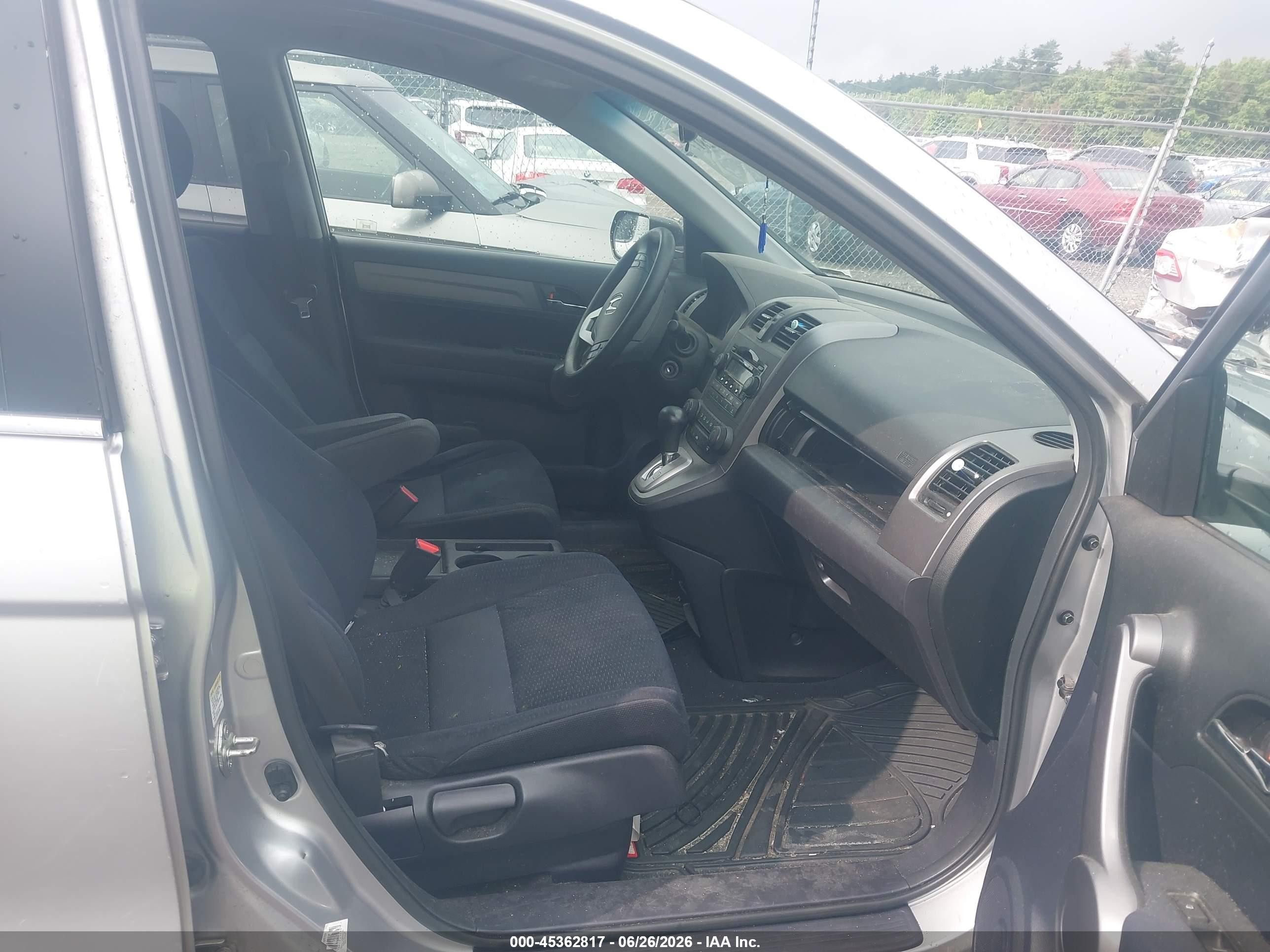 2009 Honda Cr-v Ex Gray vin: JHLRE48589C024576