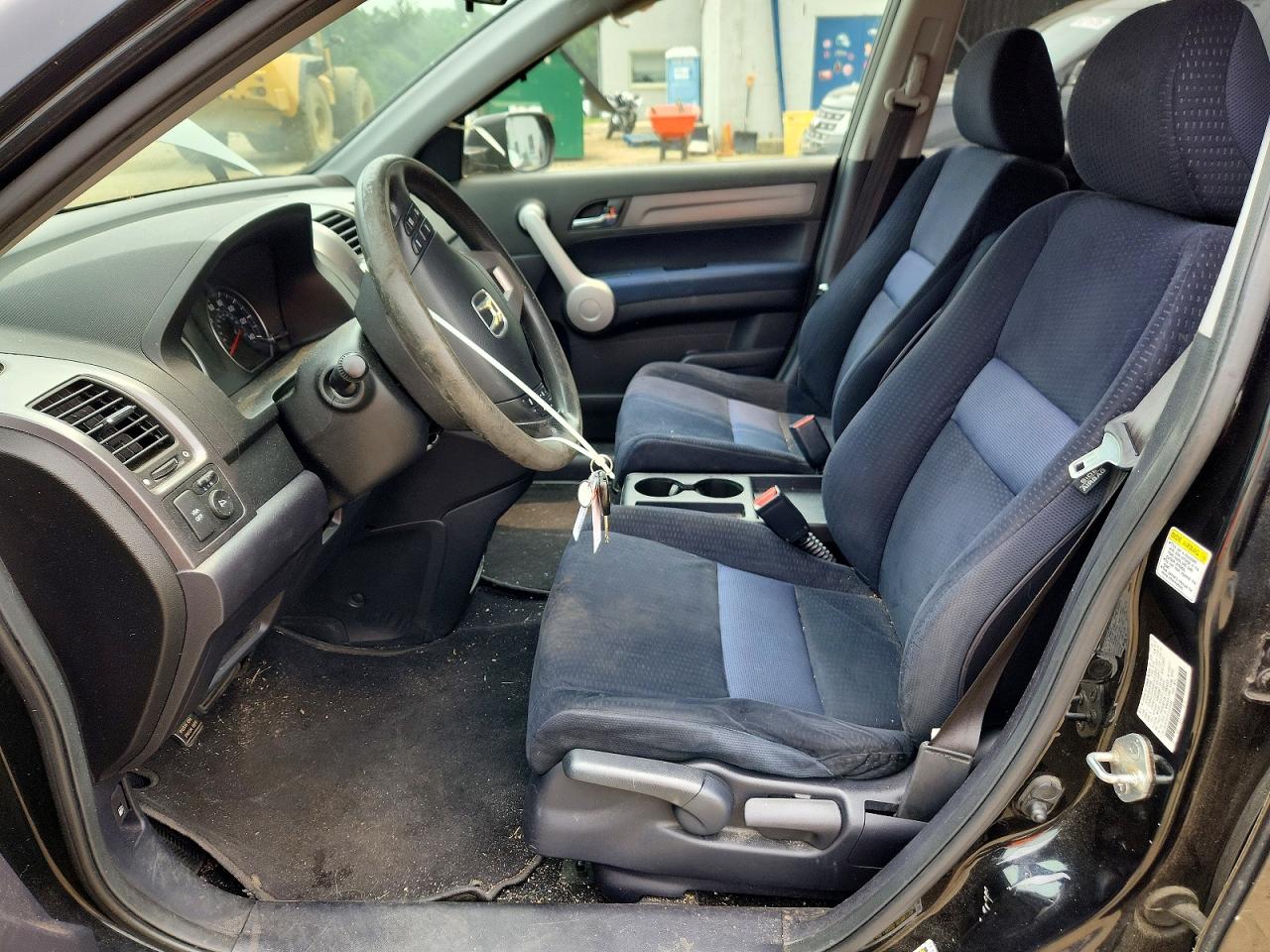2007 Honda Cr-v Ex Black vin: JHLRE48597C009341