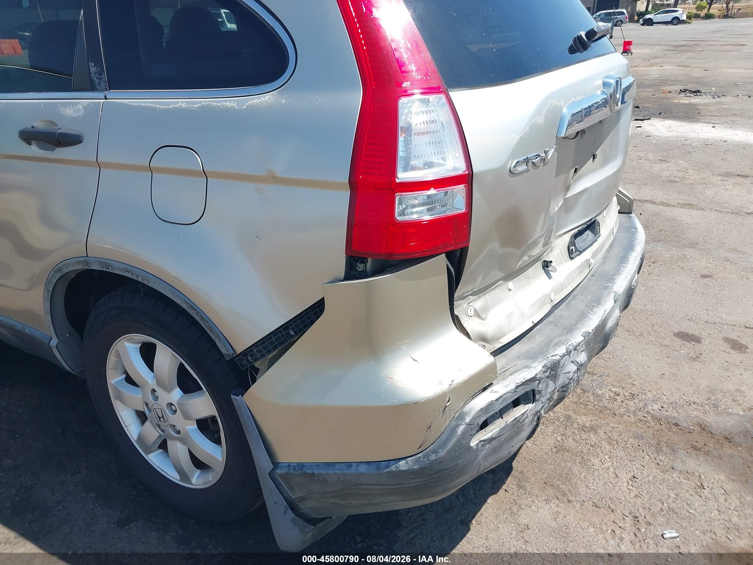 2007 Honda Cr-v Ex Gold vin: JHLRE48597C012935
