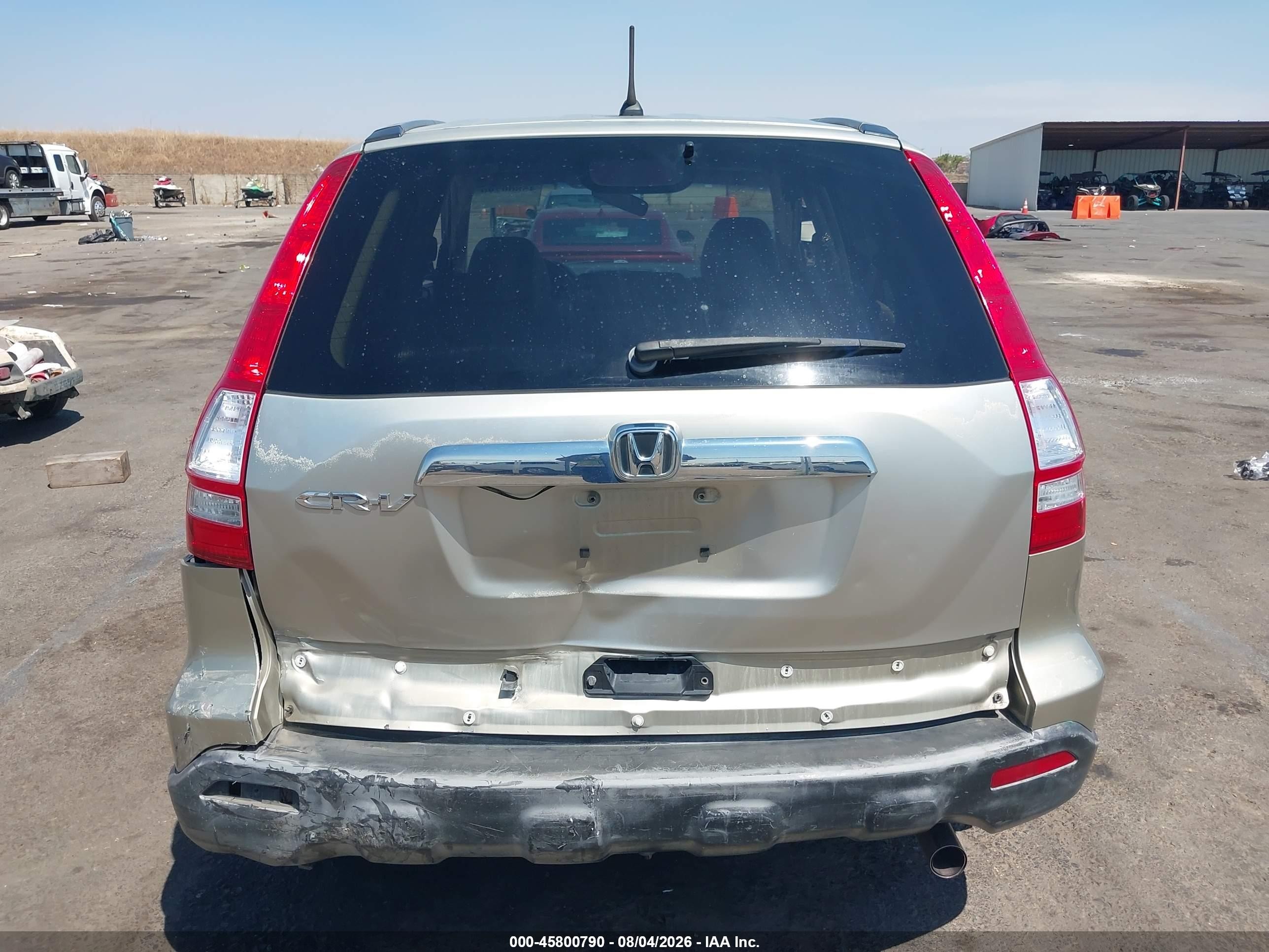 2007 Honda Cr-v Ex Gold vin: JHLRE48597C012935