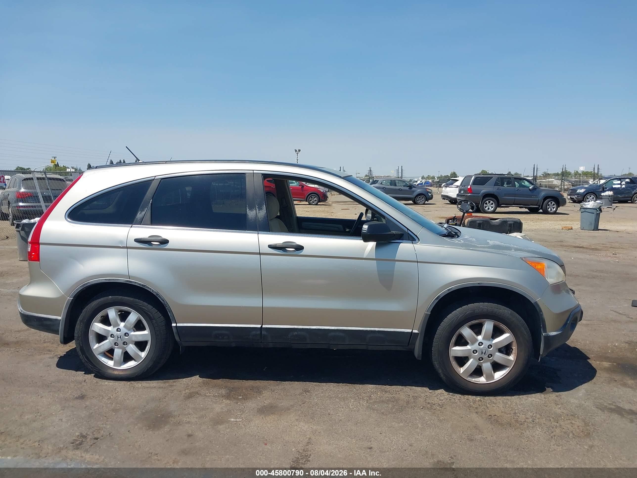 2007 Honda Cr-v Ex Gold vin: JHLRE48597C012935