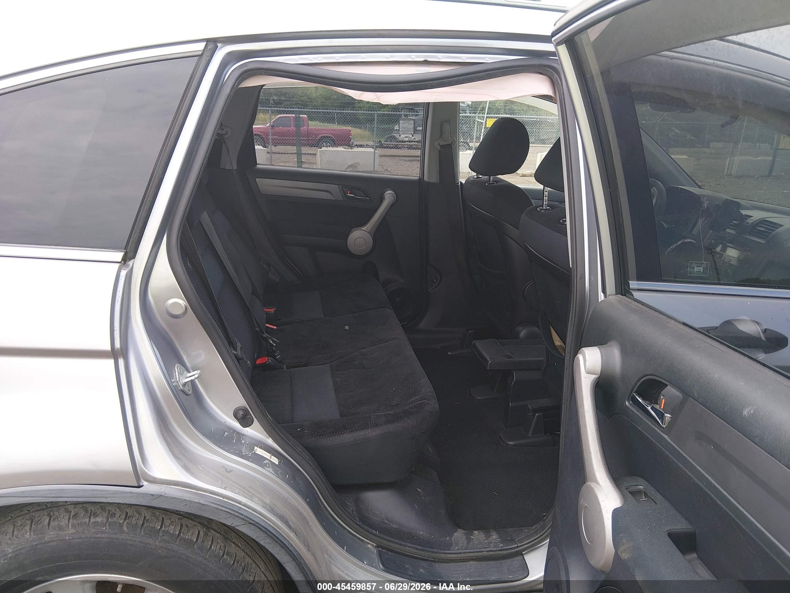 2007 Honda Cr-v Ex Silver vin: JHLRE48597C018072