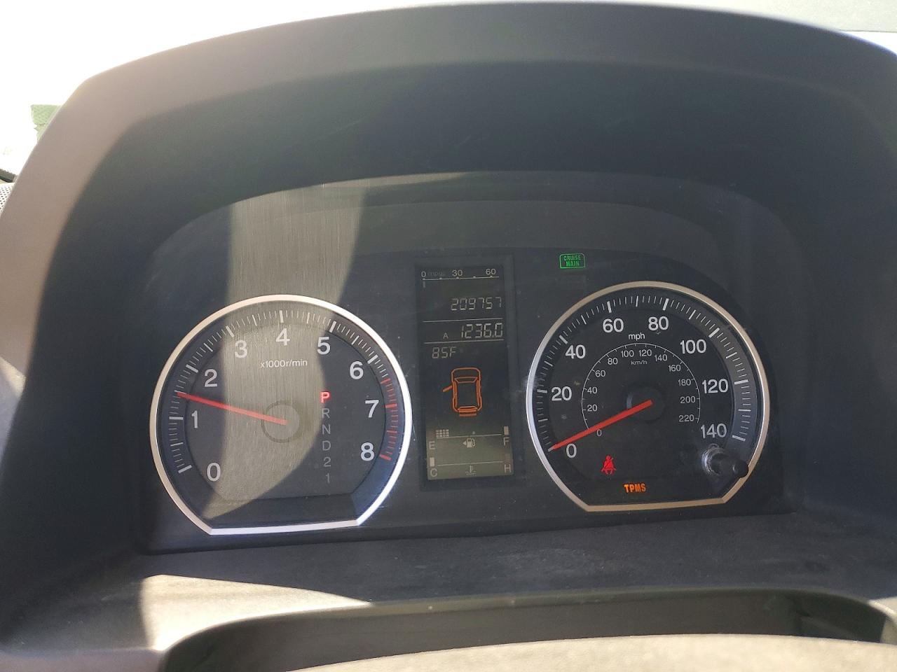 2007 Honda Cr-v Ex Зеленый vin: JHLRE48597C035275