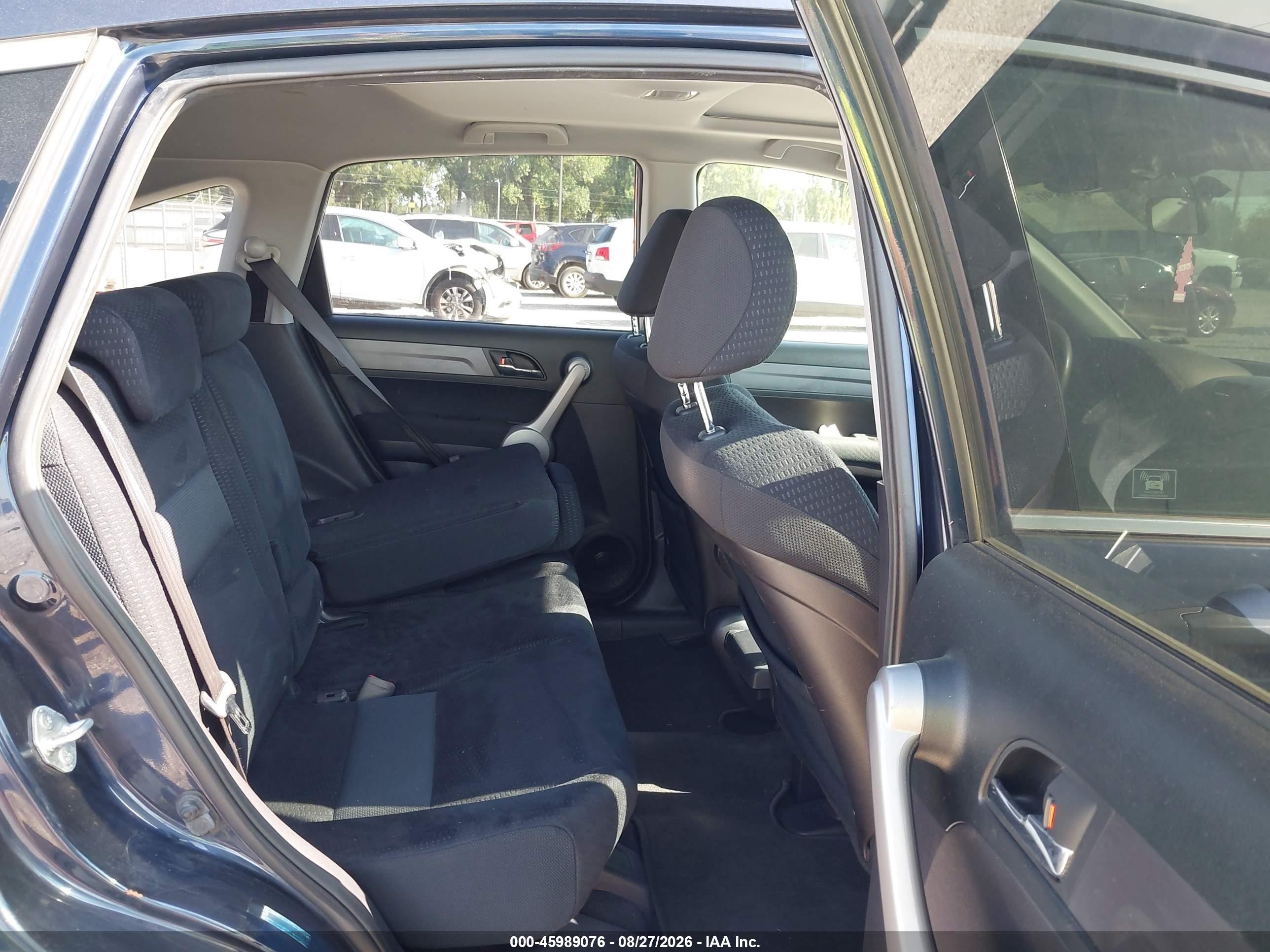 2007 Honda Cr-v Ex Dark Blue vin: JHLRE48597C039794