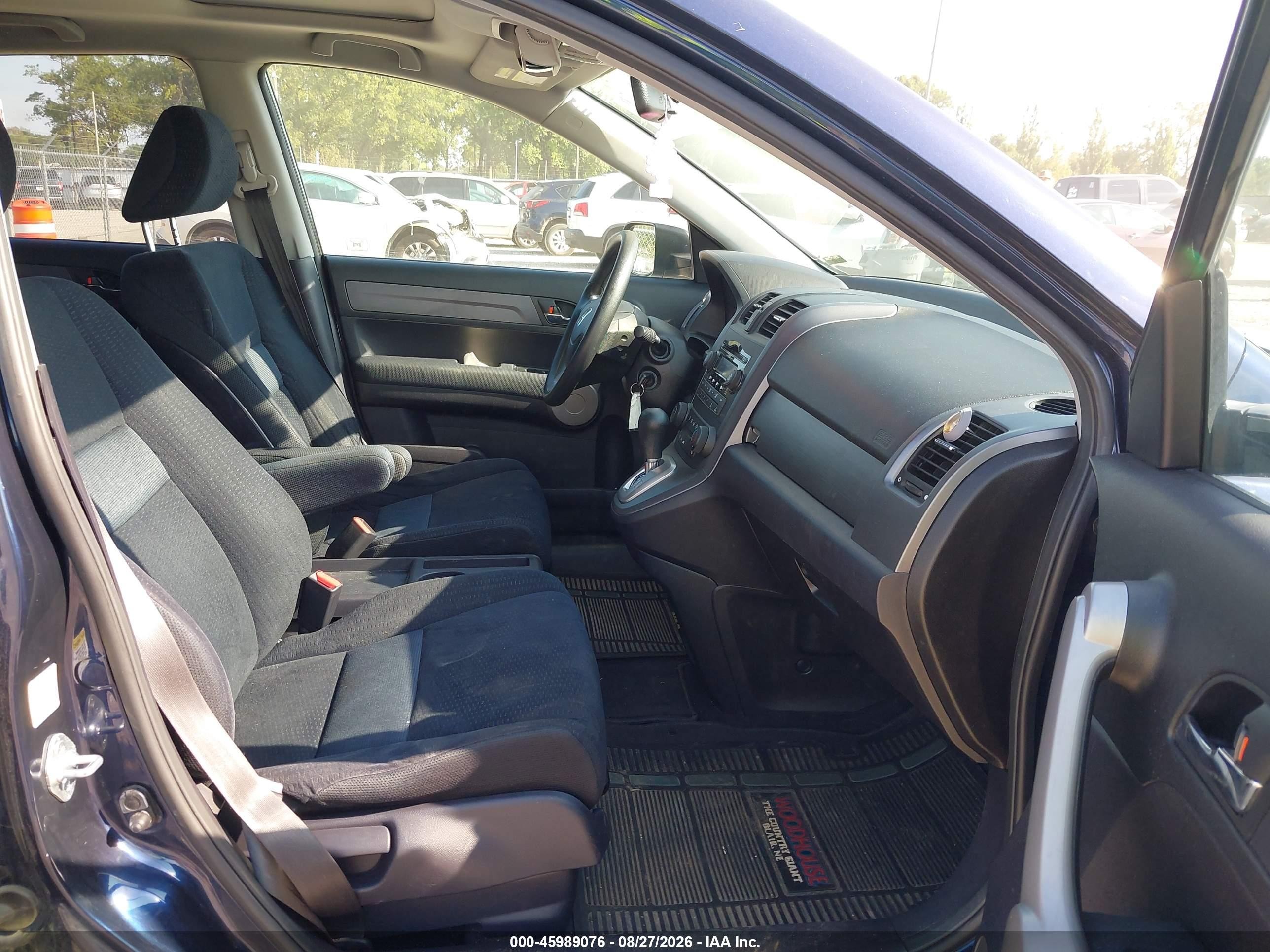 2007 Honda Cr-v Ex Dark Blue vin: JHLRE48597C039794