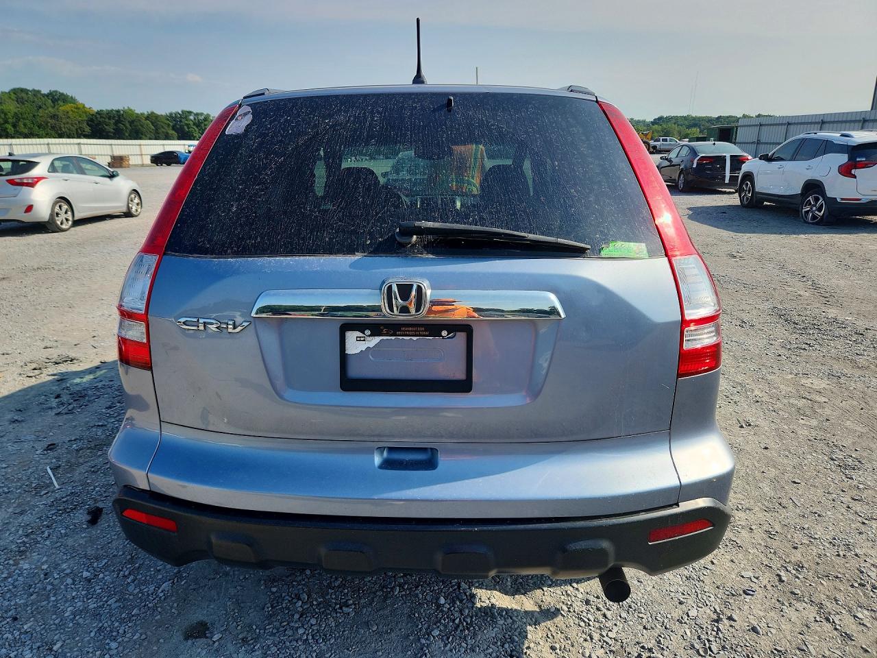 2007 Honda Cr-v Ex Blue vin: JHLRE48597C047734