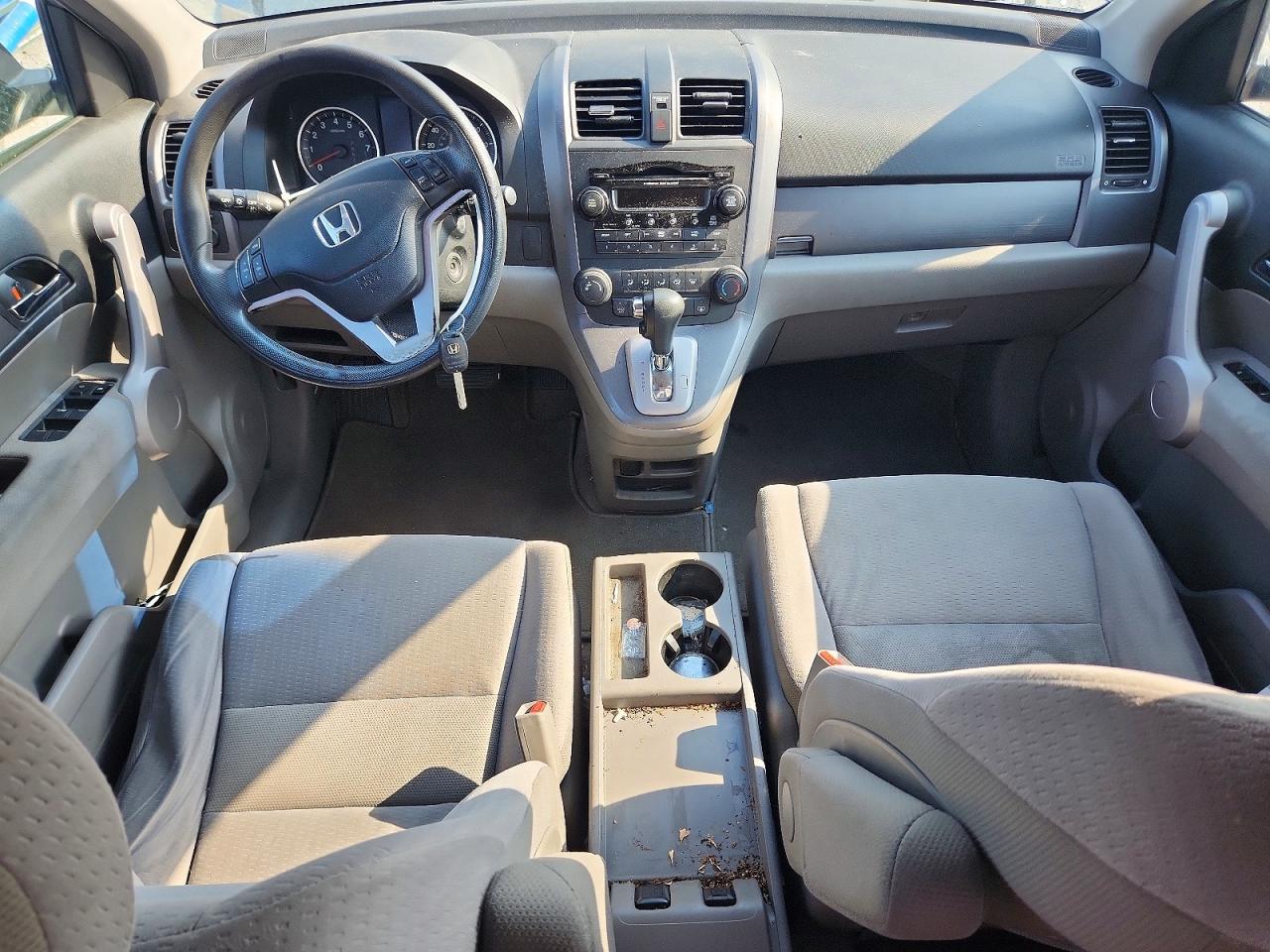 2007 Honda Cr-v Ex Blue vin: JHLRE48597C047734