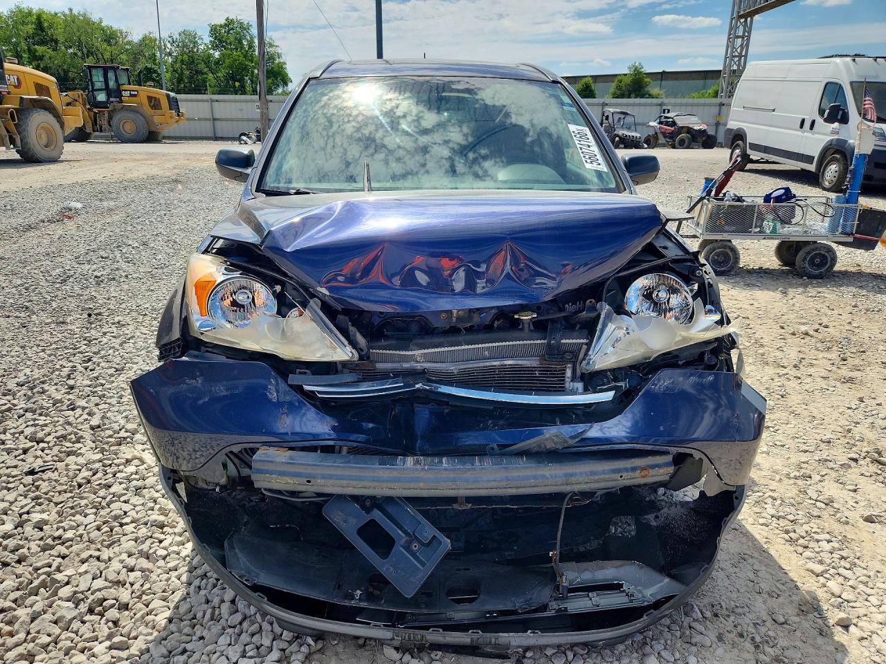 2007 Honda Cr-v Ex Blue vin: JHLRE48597C060970