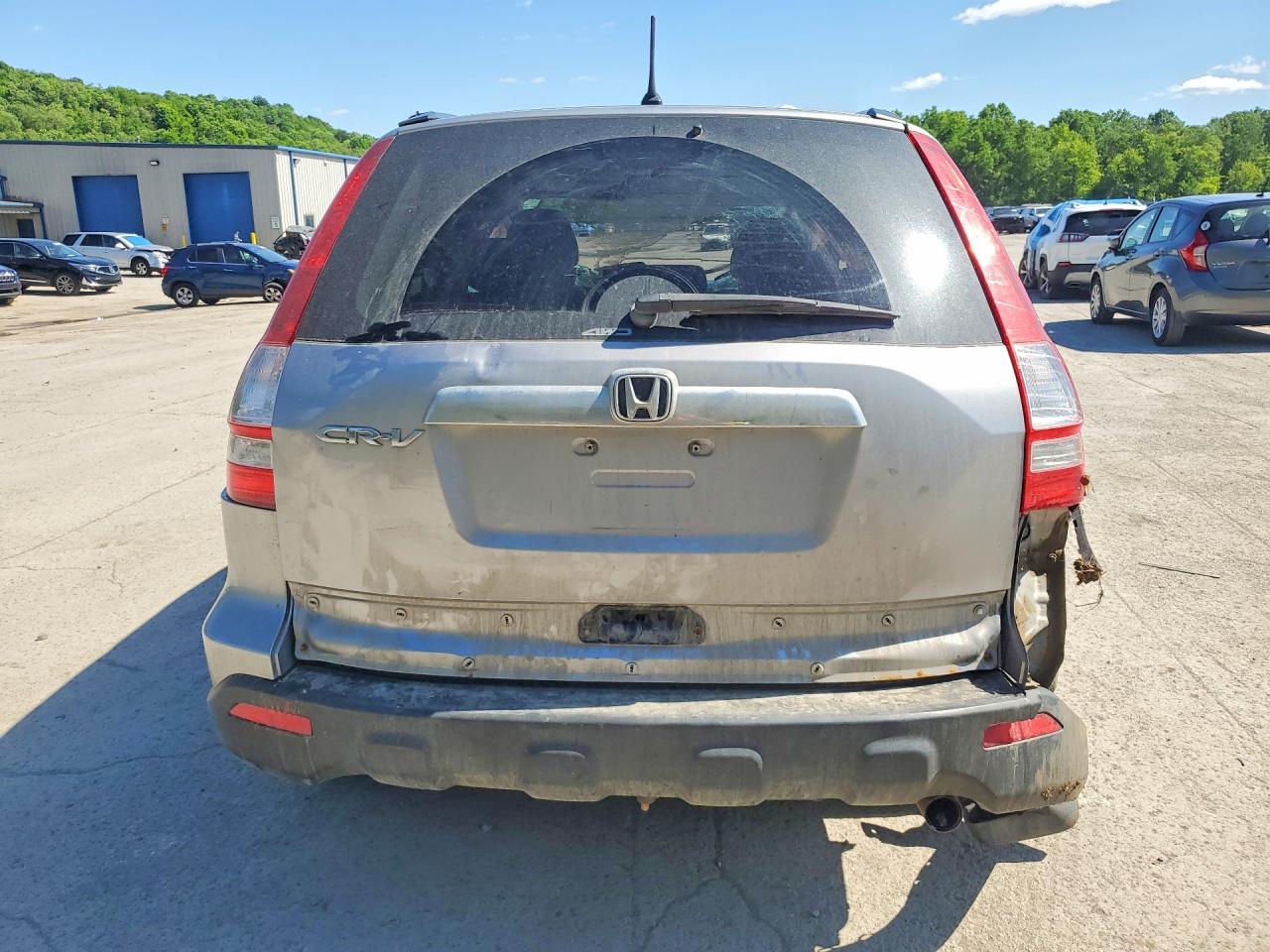 2007 Honda Cr-v Ex Silver vin: JHLRE48597C101338