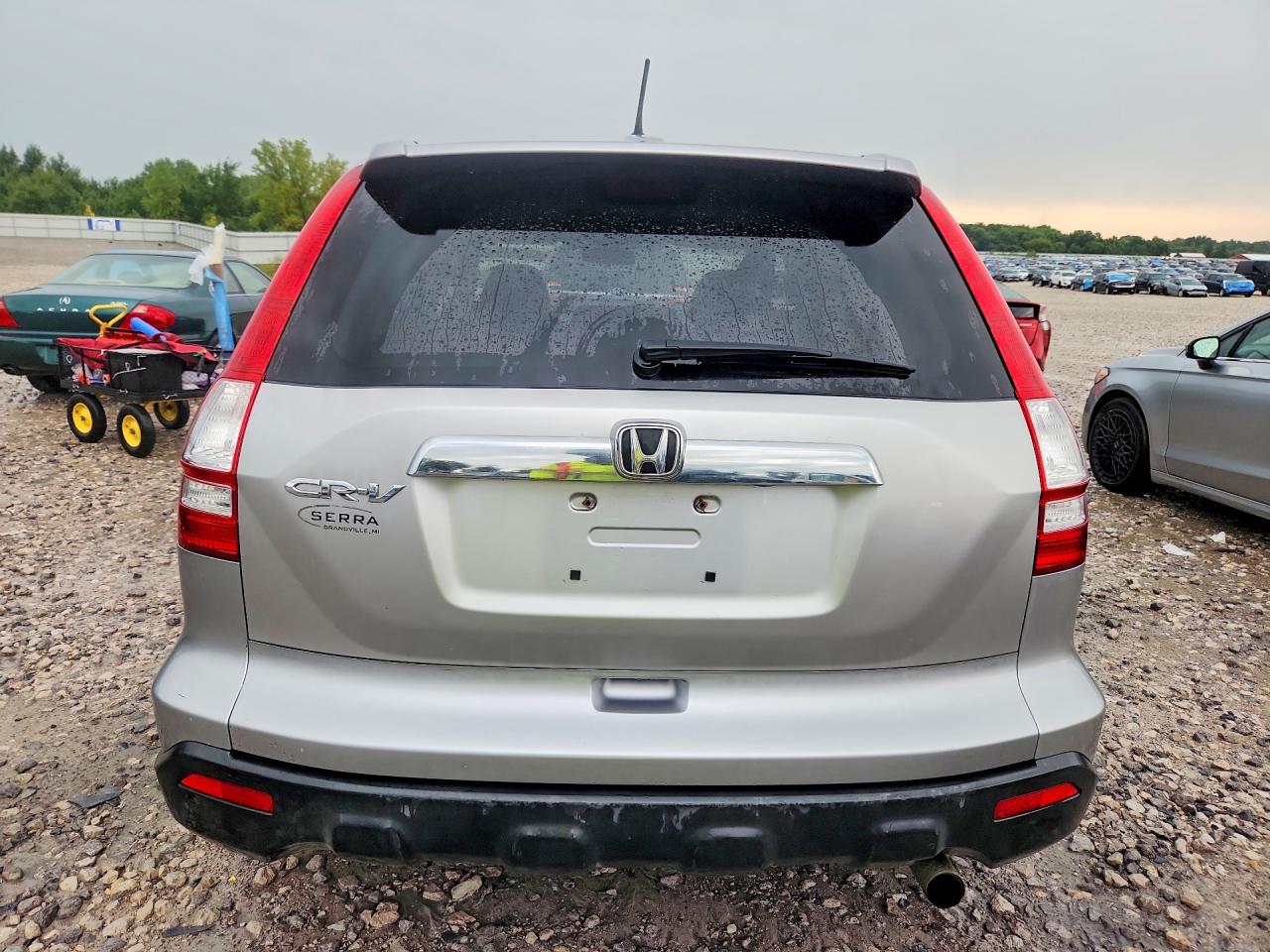 2008 Honda Cr-v Ex Silver vin: JHLRE48598C020843